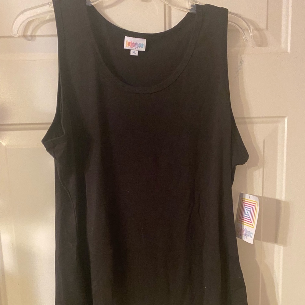 LuLaRoe Black Tank Top NWT